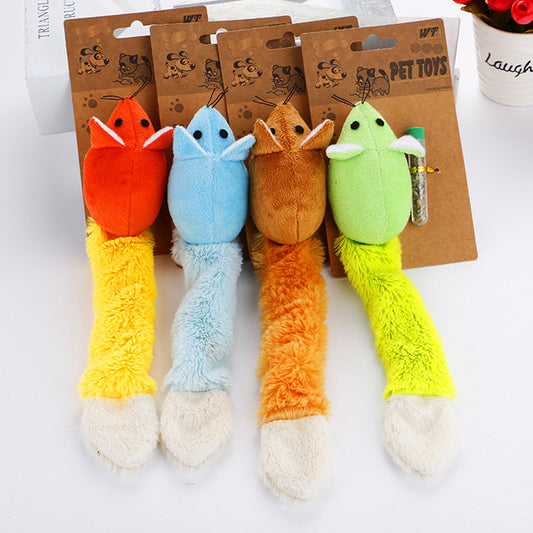 Plush Catnip Mouse Toy - Tails&Trinkets