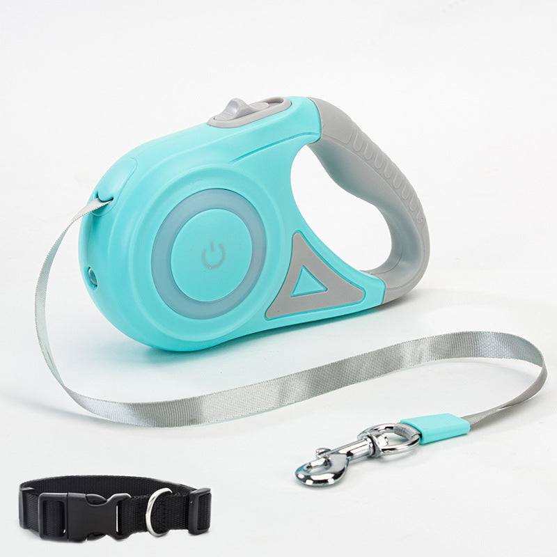 Retractable Leash With Built-In Spotlight - Tails&Trinkets