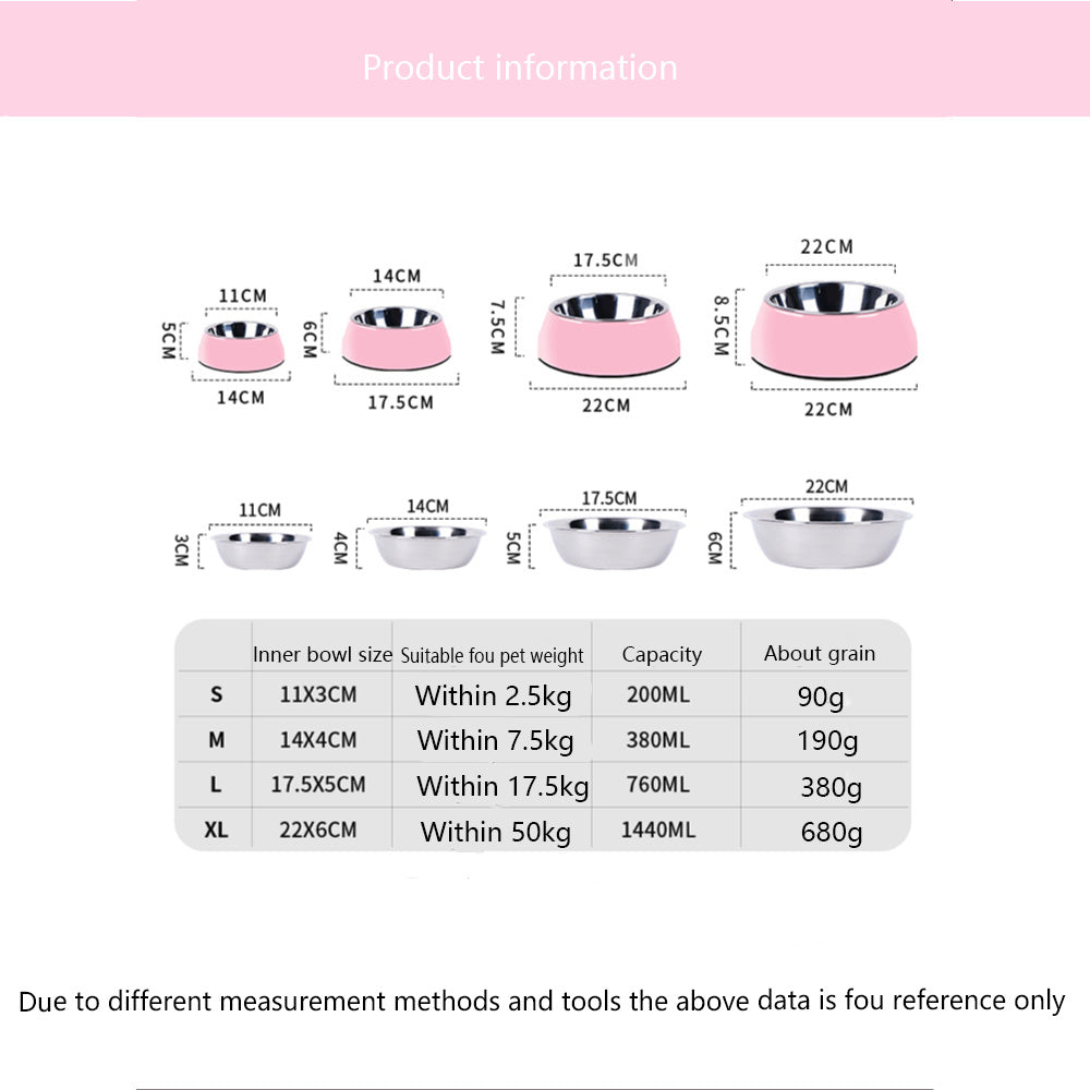 Stainless Steel Food Bowls - Tails&Trinkets