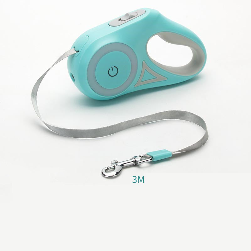 Retractable Leash With Built-In Spotlight - Tails&Trinkets