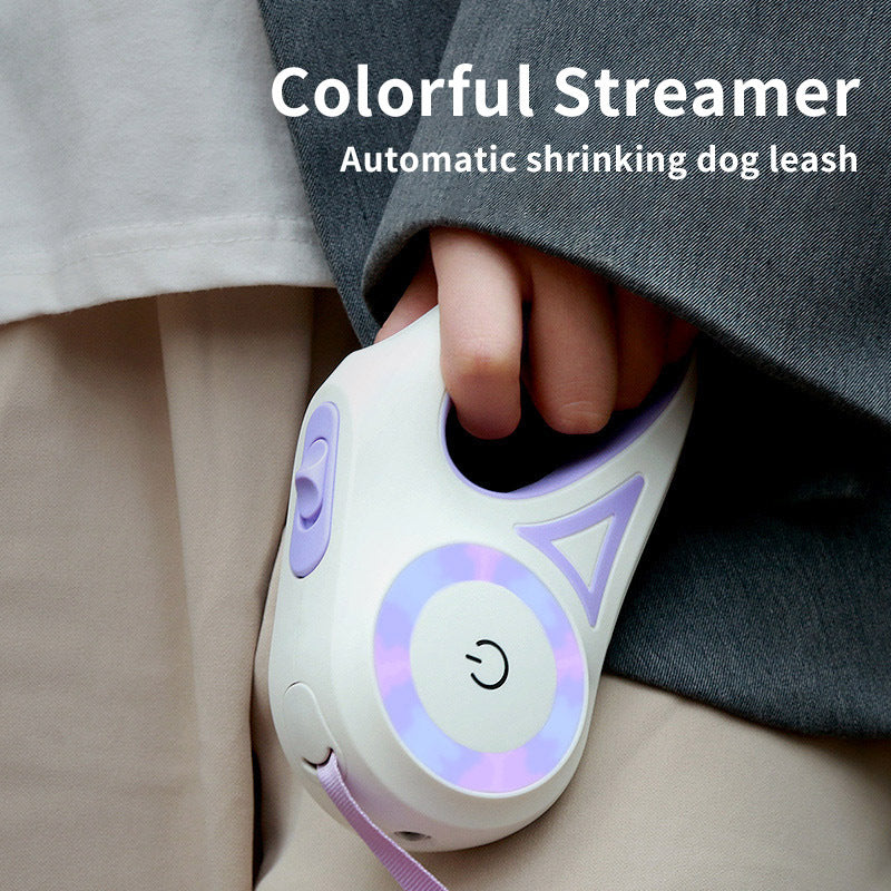 Retractable Leash With Built-In Spotlight - Tails&Trinkets