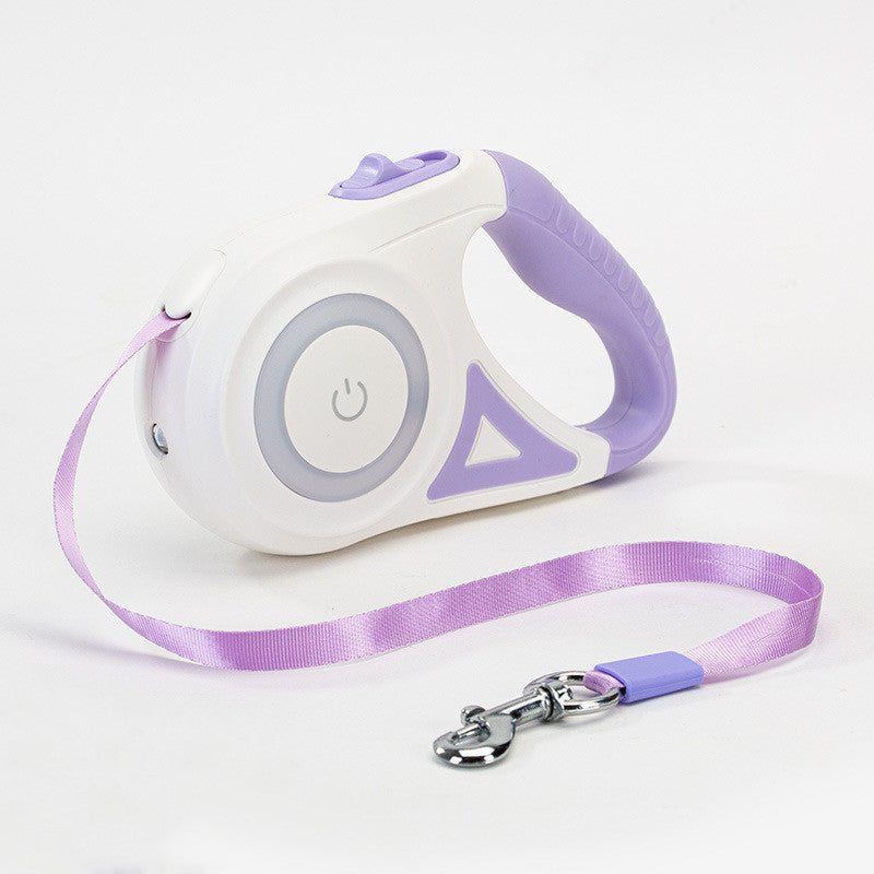 Retractable Leash With Built-In Spotlight - Tails&Trinkets