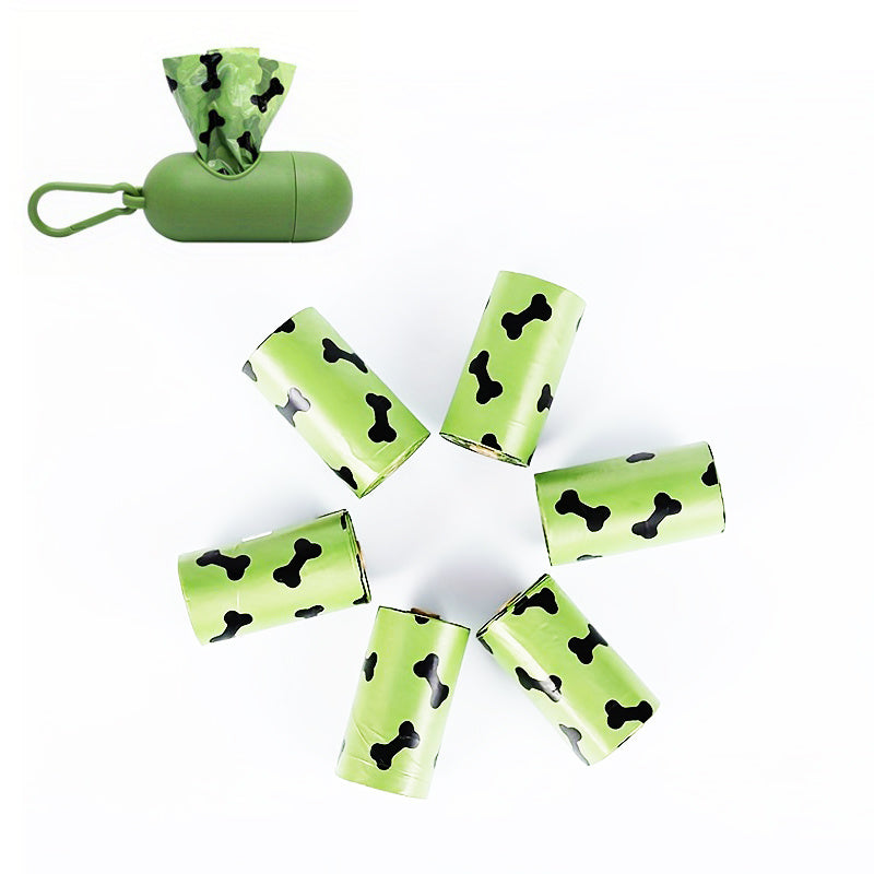 Dog Waste Bags With Bag Dispenser - Tails&Trinkets