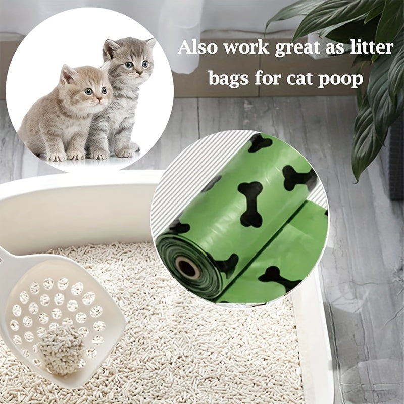 Dog Waste Bags With Bag Dispenser - Tails&Trinkets